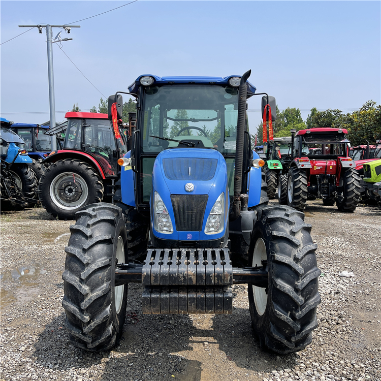 Second Hand used Newholland tractor T1104 110HP 4WD good quality for sale used newholland TD5 for sale 