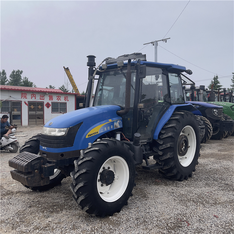  Used New Holland SNH1004 Wheel Farm Tractor 4wd with Cab 100hp