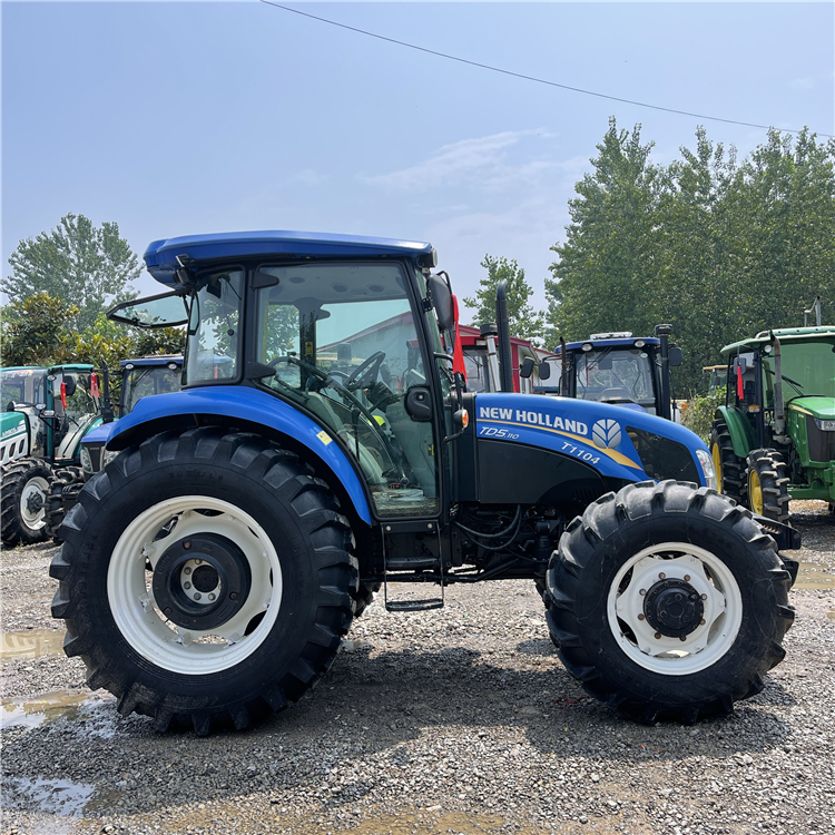 Second Hand used Newholland tractor T1104 110HP 4WD good quality for sale used newholland TD5 for sale 