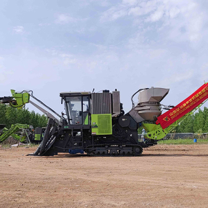 Crawler Walking for Muddy And Swampy Land Sugar Cane Haevester 